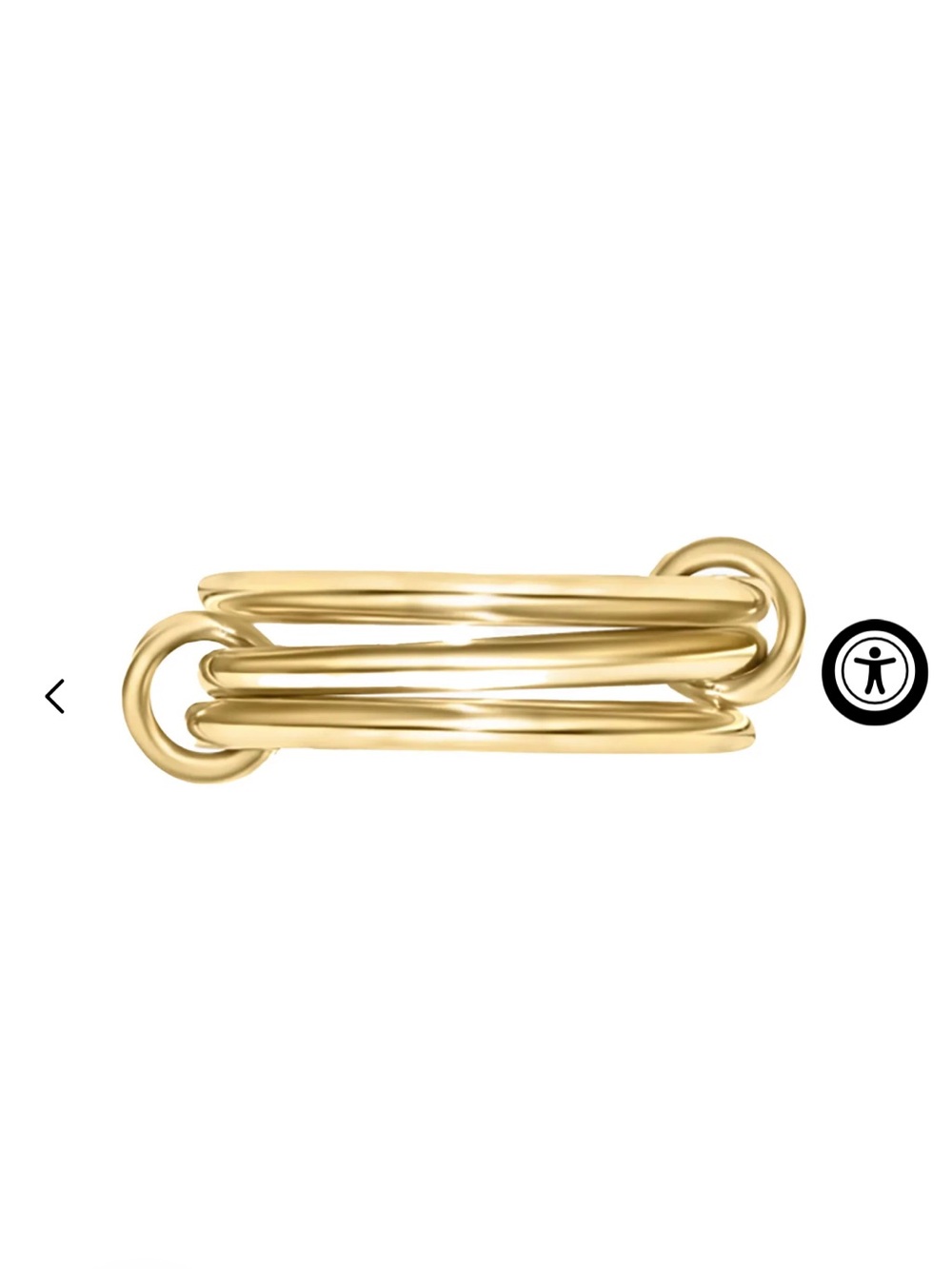 Electric Picks Sabrina Ring 14k Gold Plated